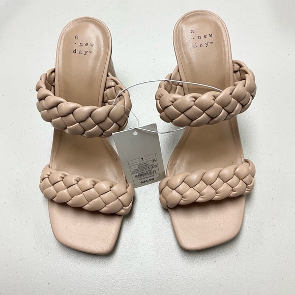 Women's Basil Mule Heels - A New Day - Picture 10 of 13